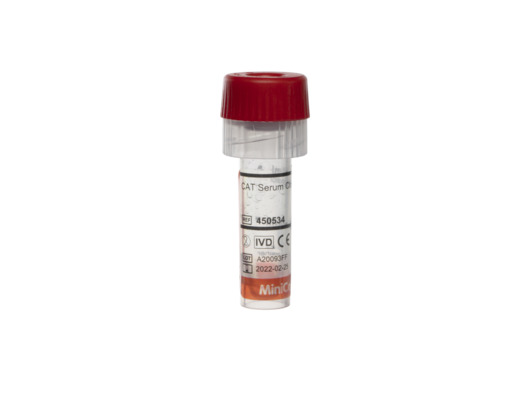 Greiner Bio-One - MiniCollect® RÖHRCHEN 0,5 / 1 ml CAT Serum Gerinnungsaktivator - 450534