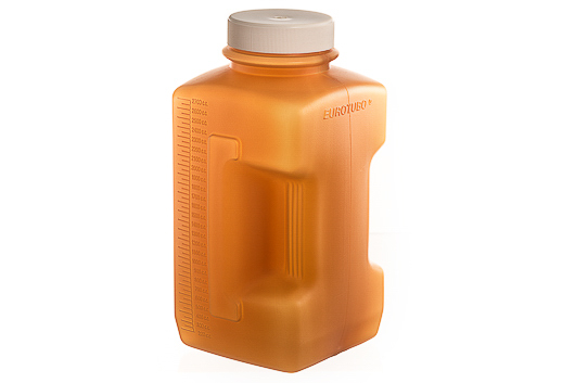 Greiner Bio-One - 24h Urinsammelbehälter, braun, mit Schraubverschluss, 2,7 Liter - 724315