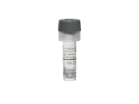 Greiner Bio-One - MiniCollect® RÖHRCHEN 0,5 ml FX Natrium Fluorid / Kalium Oxalat - 450541