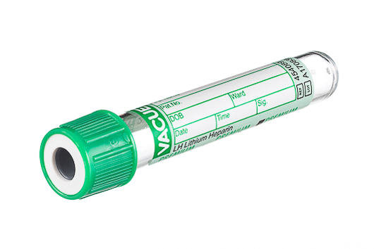 Greiner Bio-One - VACUETTE® RÖHRCHEN 2 ml LH Lithium Heparin - 454089