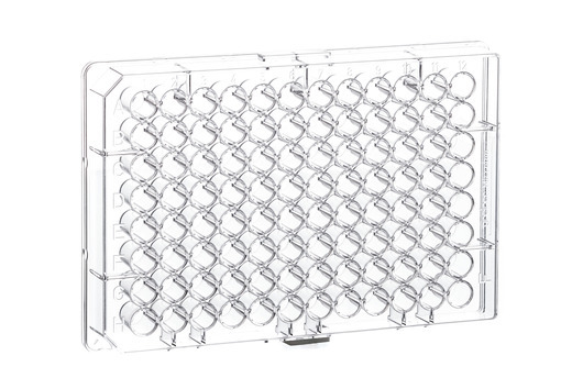 Greiner Bio-One - MICROPLATTE, 96 WELL, PS, F-BODEN, TRANSP. - 655091