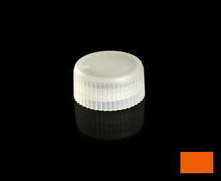 Greiner Bio-One - Screw cap for biotubes, orange - 368382