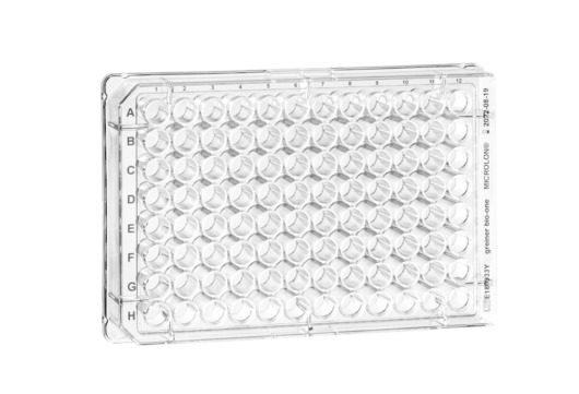 Greiner Bio-One - MICROPLATE, 96 WELL, PS, F-BOTTOM - 655080