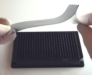 Greiner Bio-One - AbsorbMax™, plate seal, black, for microplates - 676035