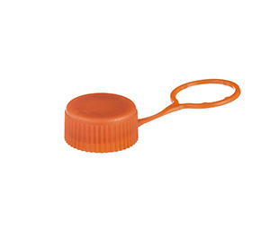 Greiner Bio-One - Screw cap for Biotubes, orange tethered - 366352