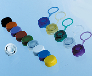 Greiner Bio-One - Screw cap for Biotubes, violet, tethered - 366357