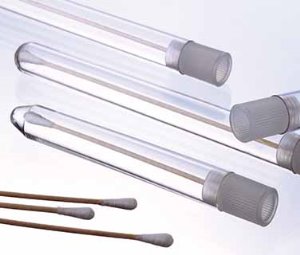 Greiner Bio-One - Plain Swab, wooden stem, cotton tip, sterile - SWA5