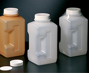 Greiner Bio-One - Square bottle [2700 ml], natural, handle - 407005T