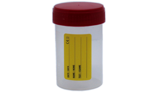 Greiner Bio-One - 60ml beaker, PP, red screw cap - 25186E