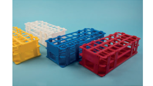Greiner Bio-One - PP rack, Ø 13 mm, 6 x 15 tubes, blue - BJB002