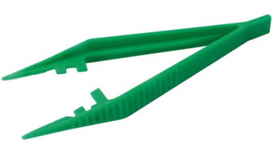 Greiner Bio-One - Anatomical forceps 130 mm, green, sterile - PBS8300G