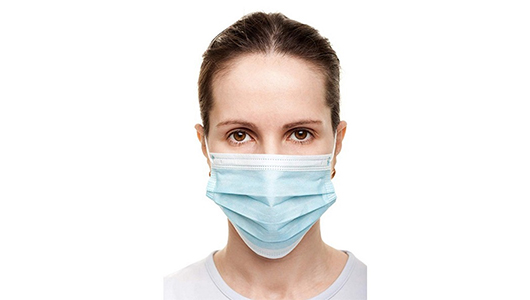 Greiner Bio-One - Blue mask 3 folds, 2 elastics, nose clip - PLM01