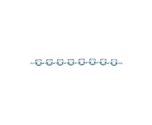 Greiner Bio-One - SAPPHIRE 8-CAP STRIP, PP, BLUE, DOMED - 373274