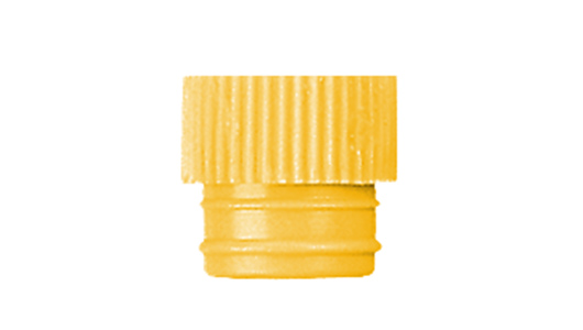 Greiner Bio-One - Bouchon à ailette, 10 mm, Jaune - 305311