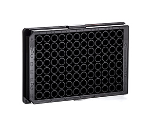Greiner Bio-One - MICROPLATE, 96 WELL, PS, C-BOTTOM, BLACK - 655997