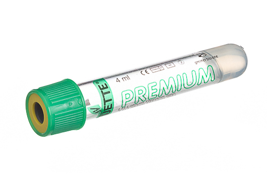 Greiner Bio-One - VACUETTE® TUBE 3.5 ml LH Lithium Heparin Separator - 474083
