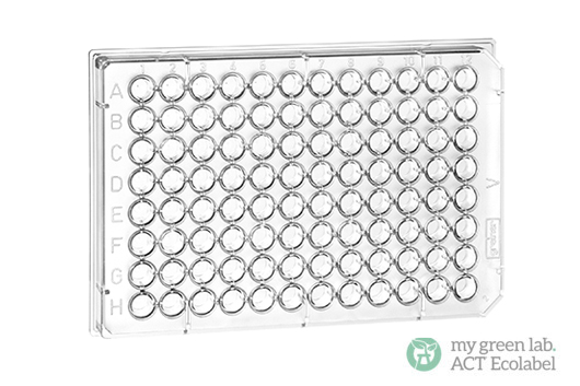 Greiner Bio-One - CELL CULTURE MICROPLATE, 96 WELL, PS, V-BOTTOM - 651180