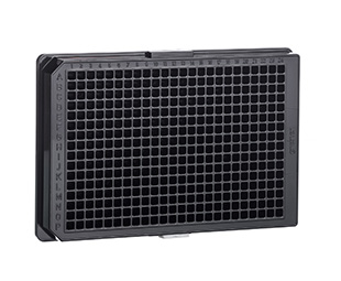 Greiner Bio-One - MICROPLATE, 384 WELL, PS, F-BOTTOM, BLACK - 781997