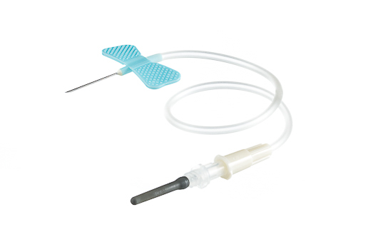 Blood Collection Set + Luer Adapter 23G x 3/4
