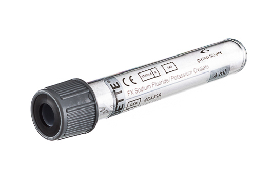 Greiner Bio-One - VACUETTE® TUBE 4 ml FX Sodium Fluoride / Potassium Oxalate - 454438