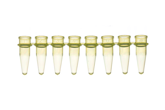 Greiner Bio-One - SAPPHIRE PCR 8-TUBE STRIPS, 0.2 ML, PP, YELLOW - 673276