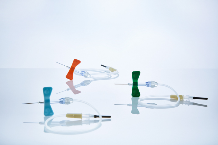  Kits de seguridad de obtención de muestras sanguíneas + adaptador luer - Greiner Bio-One