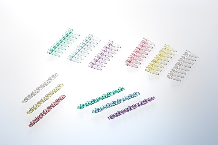 Tiras de 8 tapones para tubos PCR - Greiner Bio-One