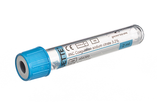 Greiner Bio-One - Tubo Vacuette® 9NC citrato sódico 3.2% 2 ml - 454360