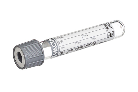 Greiner Bio-One - Tubo Vacuette® FE Fluoruro sódico/EDTA K3 2 ml - 454085