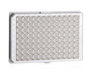Greiner Bio-One - Placa LIA, 96 pocillos, blanca, fondo plano - 655904