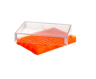 Greiner Bio-One - Micro Rack-96, polypropylène, orange, pour 12x8 - 880071