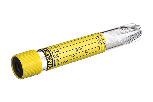 Greiner Bio-One - Tube VACUETTE CCM, 9ml,16x100, BCH jaune - 455243