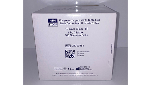 Greiner Bio-One - Compresse de gaz Stérile, [10x10cm] - M13003S1