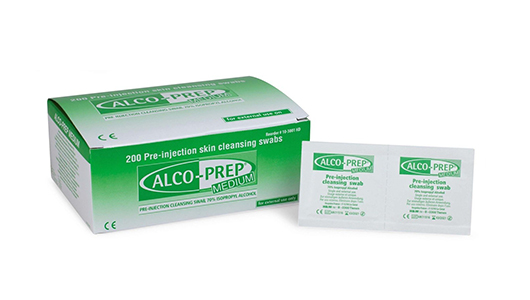 Greiner Bio-One - Tampon alcoolisé 70° isopropylique - TAALHOS