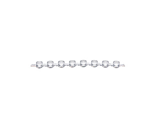 Greiner Bio-One - Barrette 8 bch, PP, naturel - 373270