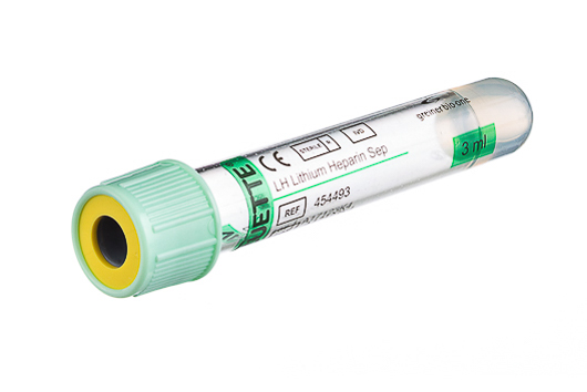 Greiner Bio-One - TUBE VACUETTE® 3ml LH Héparine de Lithium gel séparateur - 454493