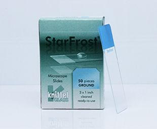Greiner Bio-One - Lame Starfrost, bord rodé 45°, face dépolie - CFB