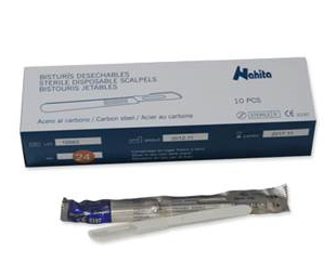 Greiner Bio-One - Scalpel stérile [ Lame n°12 ] - SCALPEL12