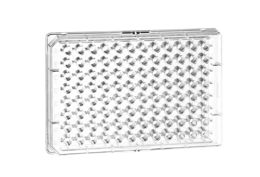 Greiner Bio-One - Microplaque culture cellulaire, 96 puits, PS, 1x2 puit - 675180