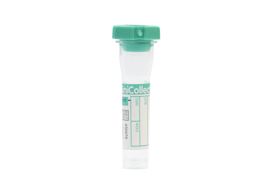 Greiner Bio-One - #MiniCollect® TUBE 0.8 ml LH Lithium Heparin Separator - 450479