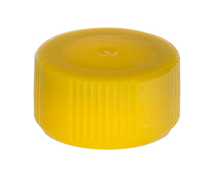 Greiner Bio-One - Menetes gumigyűrűs tető, 12 mm sárga - 366386