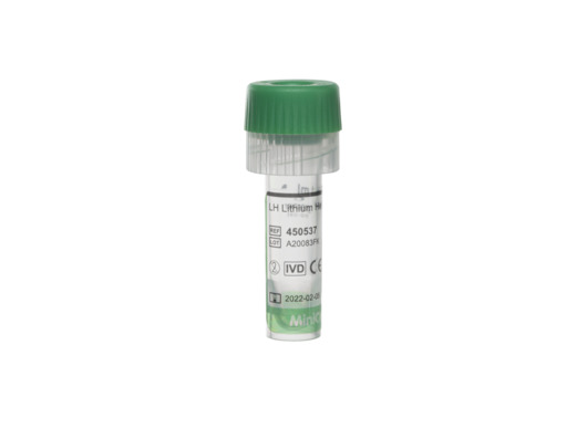 Greiner Bio-One - MiniCollect® 1ml LH Li Hep GRN - 450537