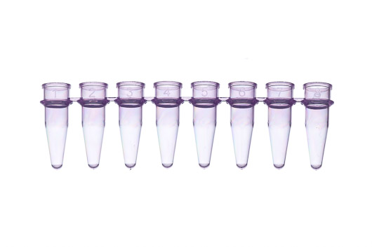 Greiner Bio-One - SAPPHIRE PCR 8-TUBE STRIPS, 0.2 ML, PP, VIOLET - 673277