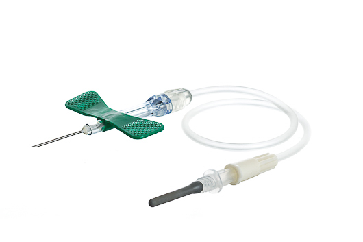 Greiner Bio-One - Biztonsági Szárnyastű + Luer adapter 21G x 3/4