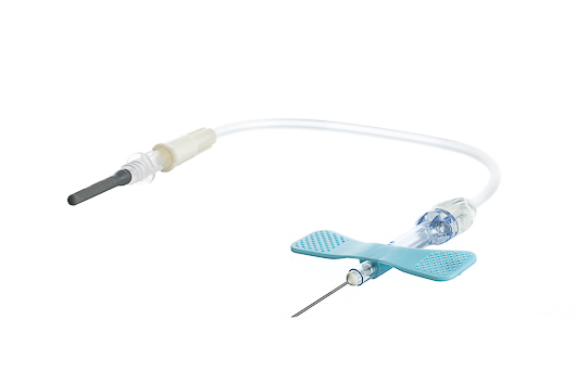Greiner Bio-One - Biztonsági Szárnyastű + Luer adapter 23G x 3/4