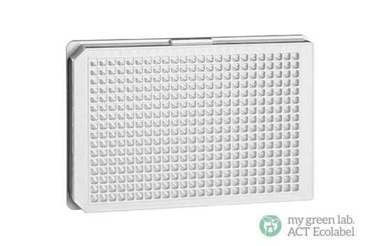 Greiner Bio-One - MICROPIASTRA PER COLTURA CELLULARE, 384 POZZETTI, PS, FONDO PIATTO - 781093