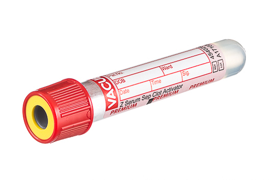 Greiner Bio-One - VACUETTE® PROVETTA 2.5 ml Siero con attivatore e gel separatore - 454028