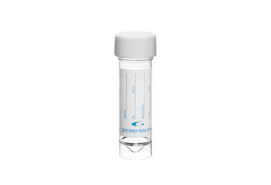 Greiner Bio-One - CONTENITORE MULTIUSO, 30 ML, PS, 24/90 MM, FONDO CONICO, TAPPO A VITE - 201151