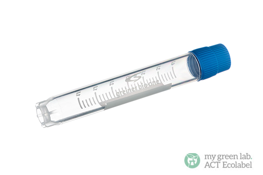 Greiner Bio-One - Cryo.s, クライオバイアル, 外蓋, 丸底自立, 4ml, ブルー, 滅菌 - 127279