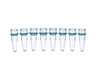 Greiner Bio-One - PCR® buizenstrip-8, zonder stoppen, PP, blauw - 673274